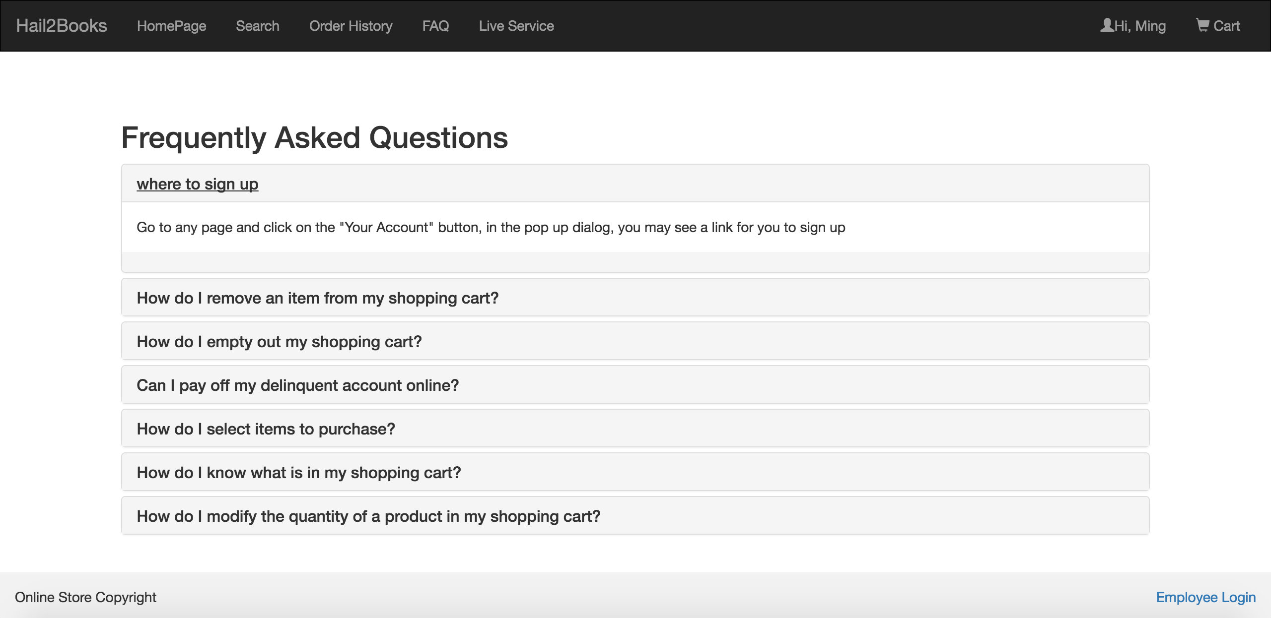 frequently asked questions